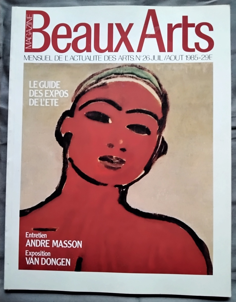 Beaux Arts -26- Juillet Août 1985