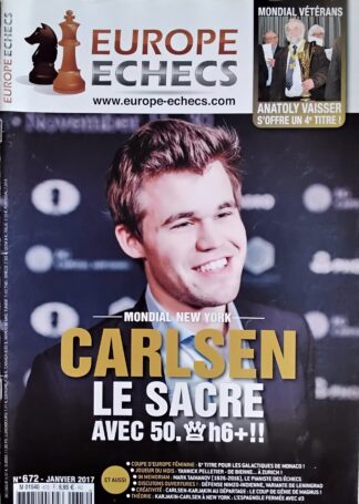 europe échecs -672- Janvier 2017